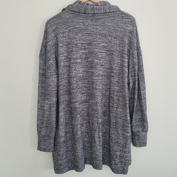 Daily Ritual Gray Open-Front Cardigan - Picture 5 of 5